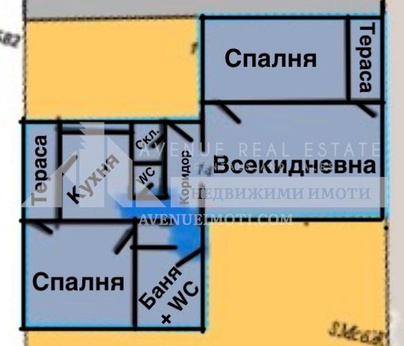 Eladó  2 hálószobás Plovdiv , Hristo Smirnenski , 89 négyzetméter | 94227150 - kép [2]