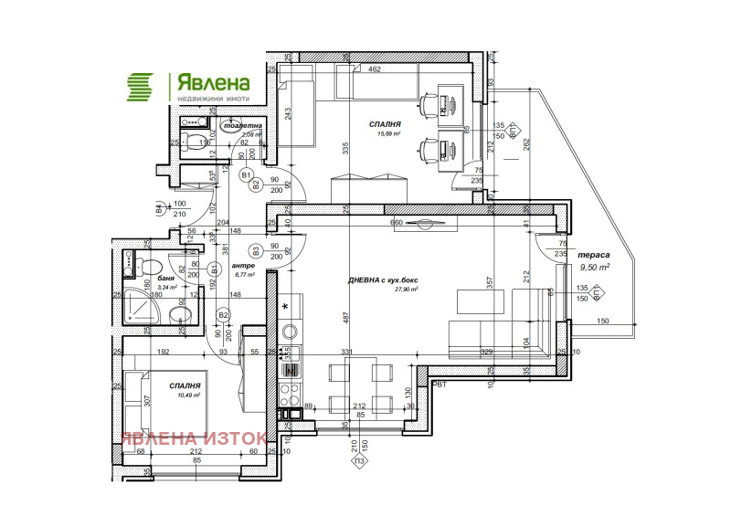Продава 3-СТАЕН, гр. София, Овча купел 2, снимка 6 - Апартаменти - 52800612