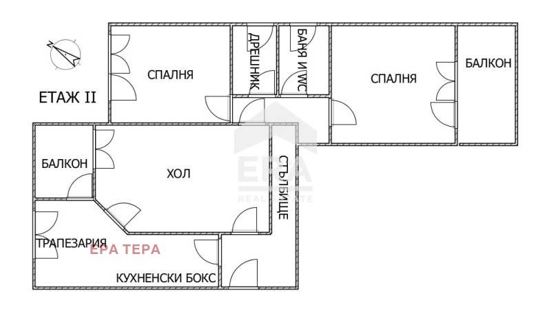 Продава МНОГОСТАЕН, гр. София, Павлово, снимка 17 - Aпартаменти - 49372681