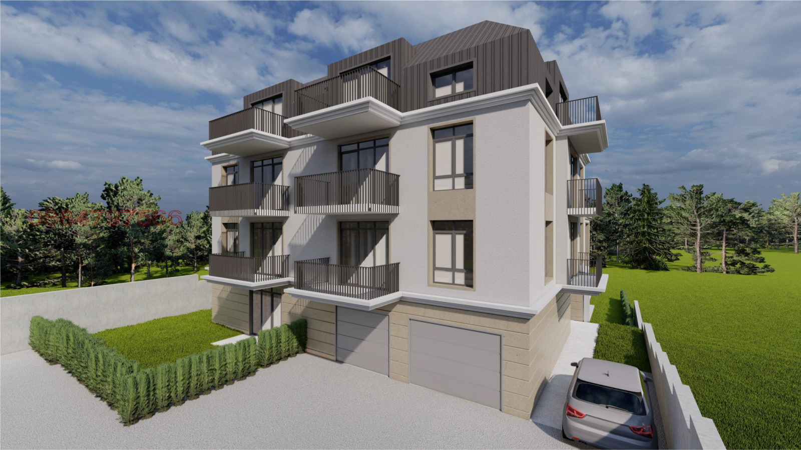 Продава 2-СТАЕН, гр. София, с. Лозен, снимка 3 - Апартаменти - 55725948