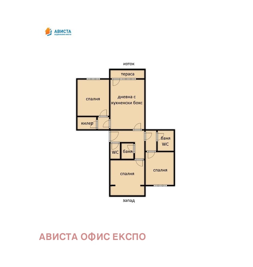 Продава 4-СТАЕН, гр. София, Младост 2, снимка 17 - Апартаменти - 56067797