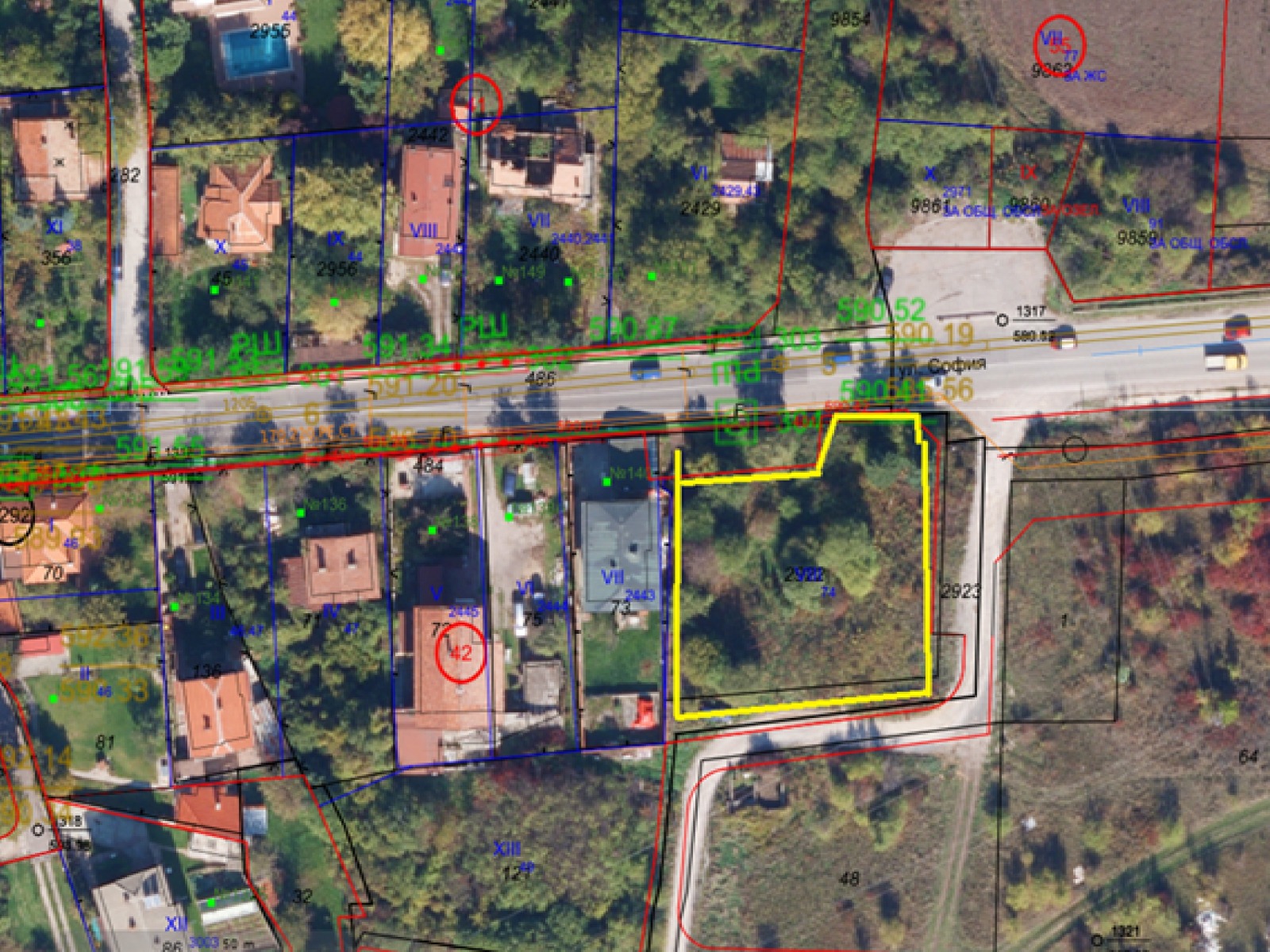 Продава ПАРЦЕЛ, гр. София, гр. Банкя, снимка 14 - Парцели - 53703243