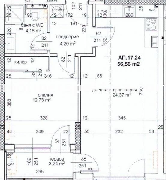 Eladó  1 hálószoba Plovdiv , Trakija , 66 négyzetméter | 32110759 - kép [4]