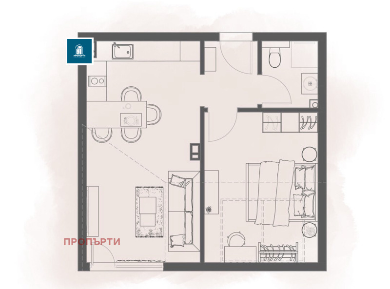 Продава 2-СТАЕН, гр. Пловдив, Тракия, снимка 5 - Апартаменти - 52328736