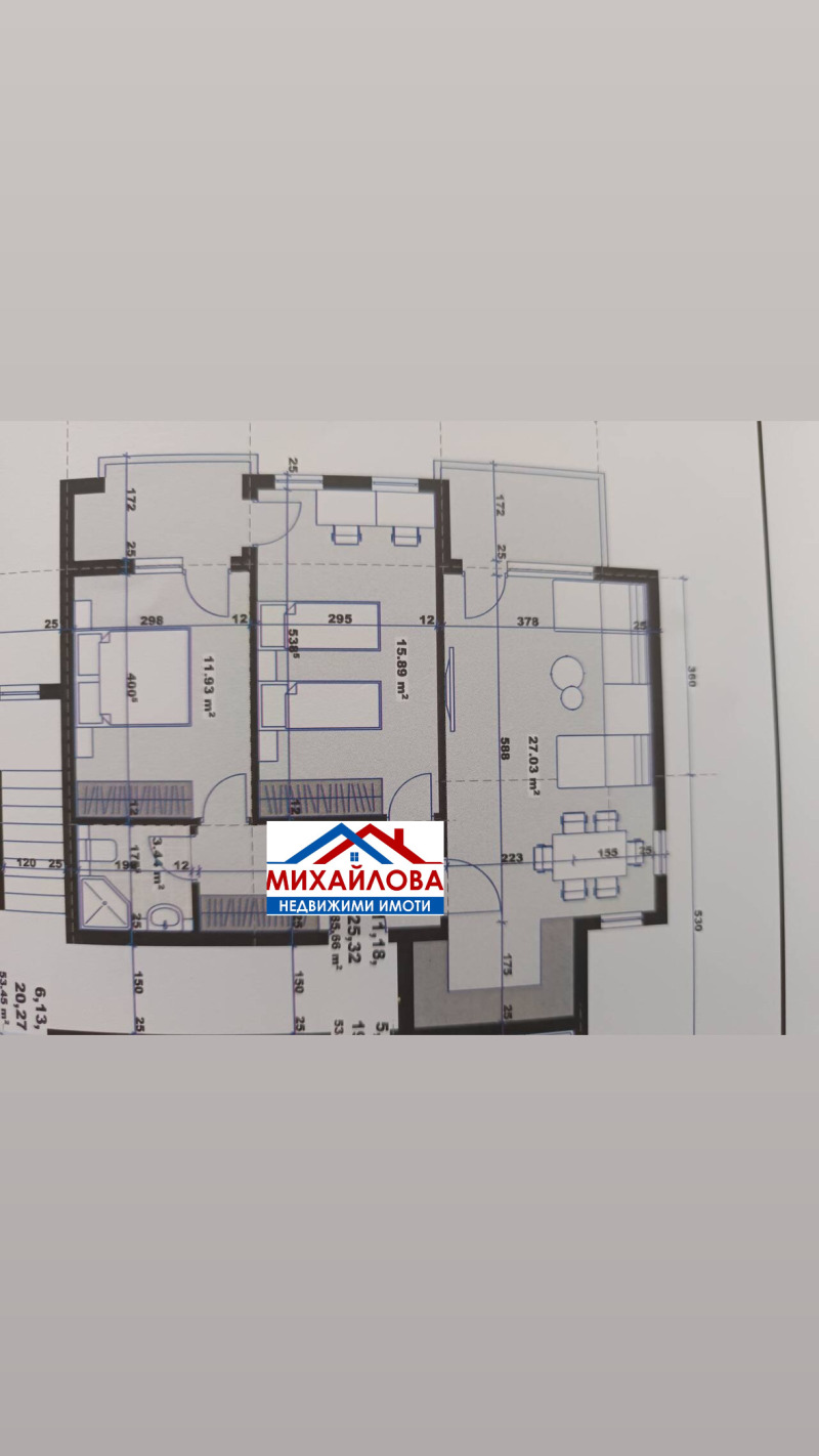 Eladó  2 hálószobás Stara Zagora , Tri csucsura - sever , 100 négyzetméter | 95162508 - kép [2]