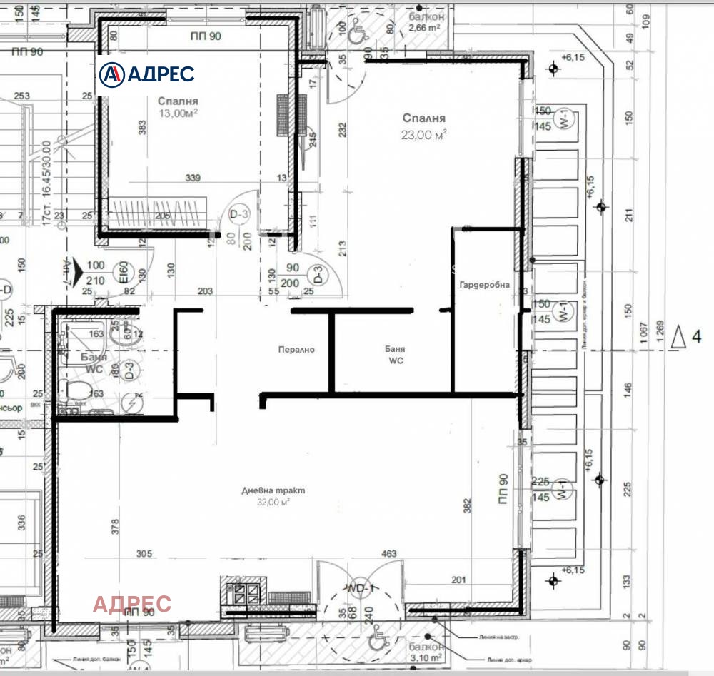 Продава 3-СТАЕН, гр. Варна, Център, снимка 2 - Апартаменти - 54075063