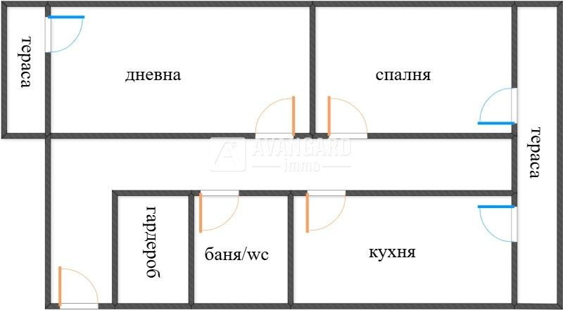 À vendre  2 chambres Varna , Trochevo , 70 m² | 82585275 - image [6]