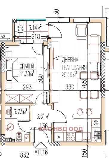 Продава 2-СТАЕН, гр. Пловдив, Остромила, снимка 1 - Aпартаменти - 49294425