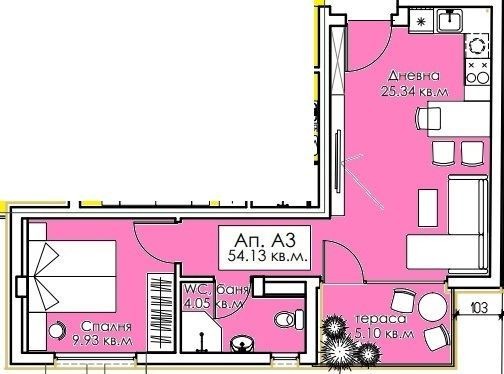 Продава 2-СТАЕН, гр. Созопол, област Бургас, снимка 7 - Апартаменти - 50960782