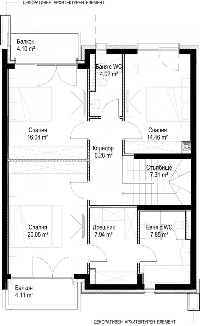 Продава КЪЩА, гр. София, м-т Камбаните, снимка 13 - Къщи - 47982140