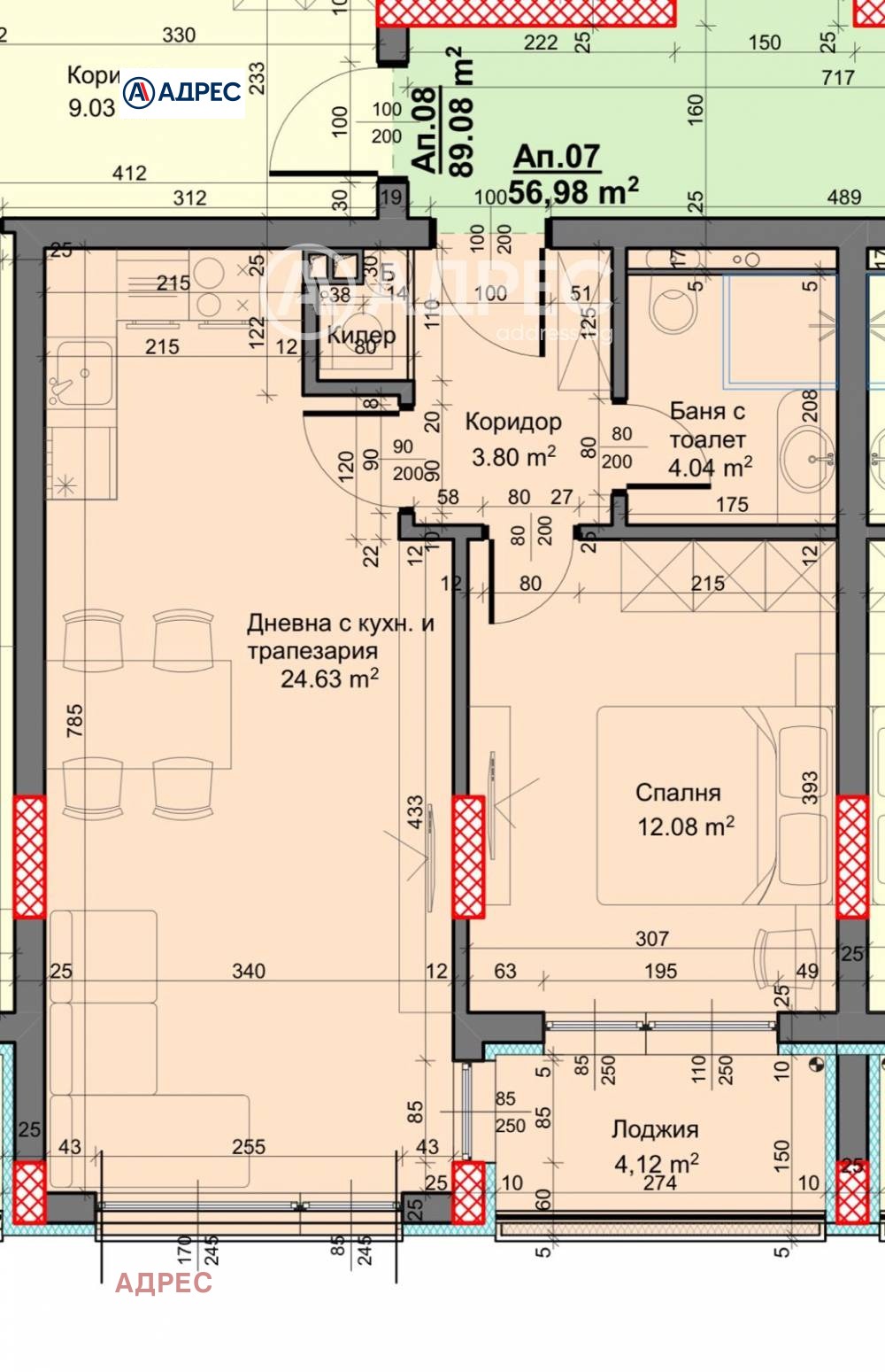Продава 2-СТАЕН, гр. Варна, Възраждане 3, снимка 4 - Апартаменти - 54218173