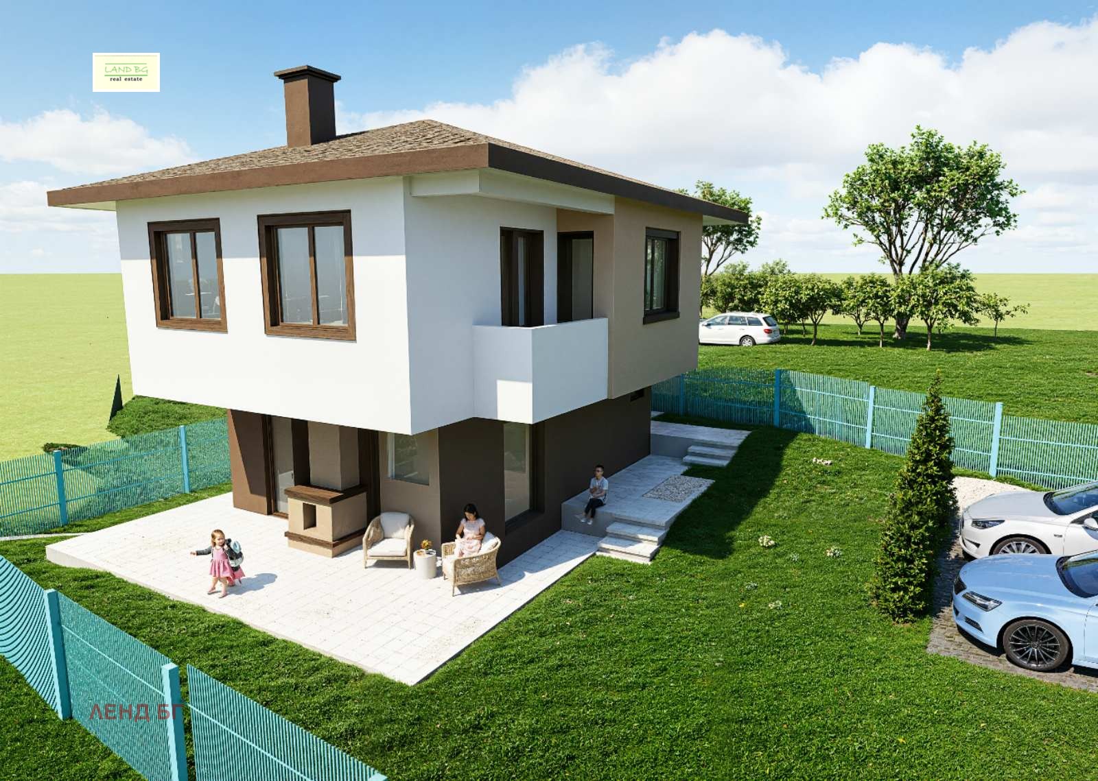 Продава КЪЩА, гр. Божурище, област София област, снимка 2 - Къщи - 54615431