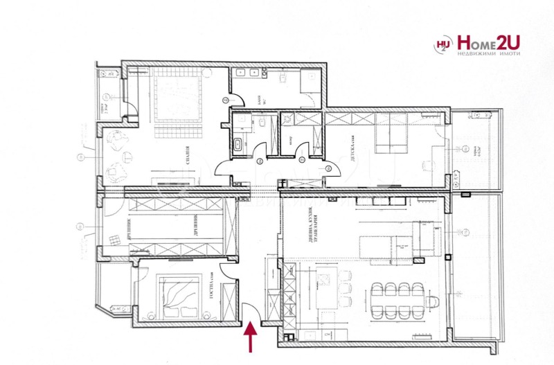 Na prodej  3+ ložnice Plovdiv , Christo Smirnenski , 236 m2 | 54466789 - obraz [5]