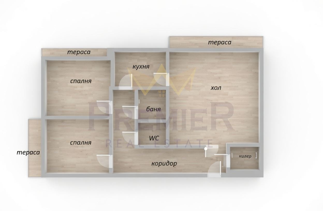 Продава 4-СТАЕН, гр. Варна, Чайка, снимка 4 - Апартаменти - 53982541