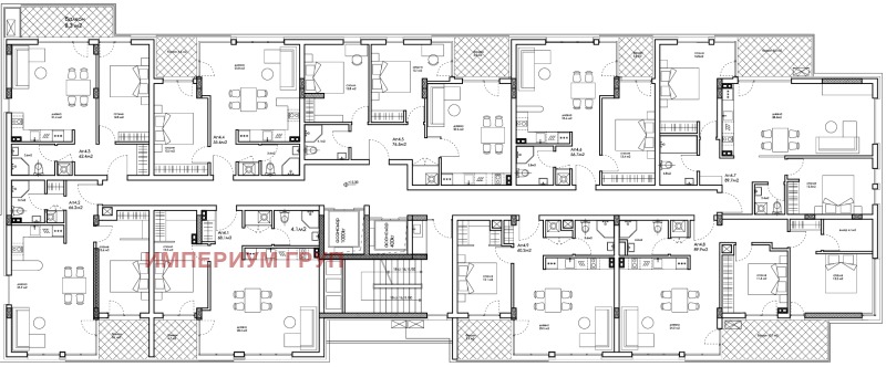 На продаж  1 спальня Варна , Възраждане 1 , 79 кв.м | 44492322 - зображення [3]