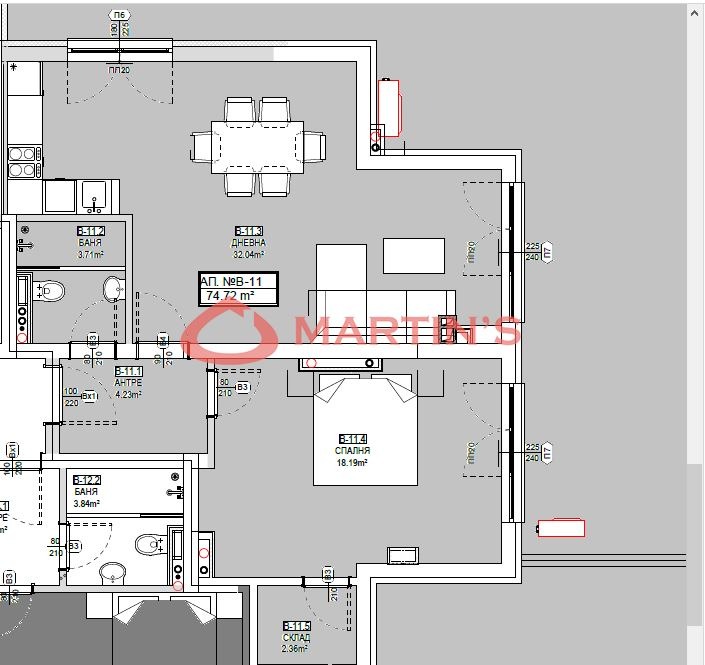 À vendre  1 chambre Sofia , Vitocha , 161 m² | 97615640 - image [6]