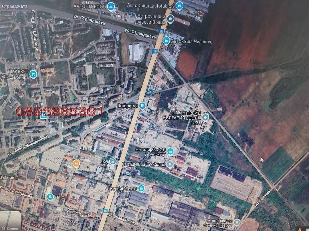Продава ПАРЦЕЛ, гр. Враца, Студентски град