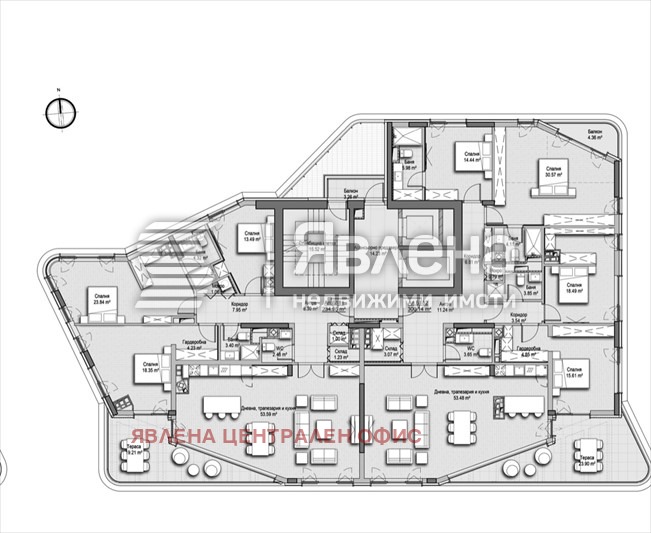 Продава МНОГОСТАЕН, гр. София, Витоша, снимка 3 - Апартаменти - 53686952
