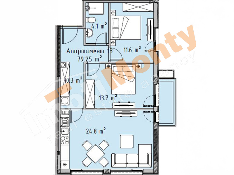 Продава  3-стаен град София , Витоша , 95 кв.м | 47938810 - изображение [11]