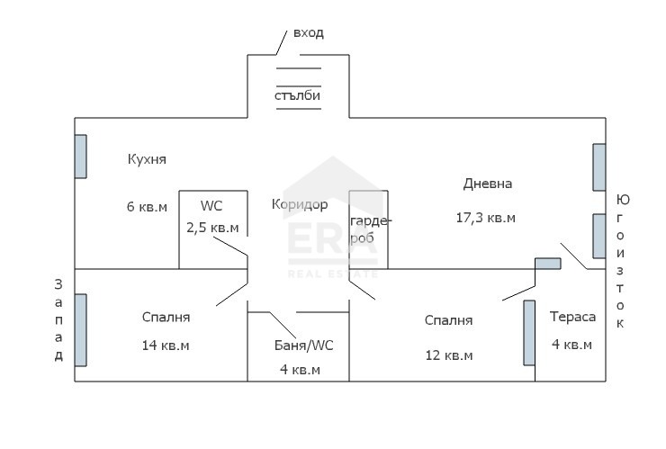 Продава 3-СТАЕН, с. Шкорпиловци, област Варна, снимка 17 - Апартаменти - 55939383