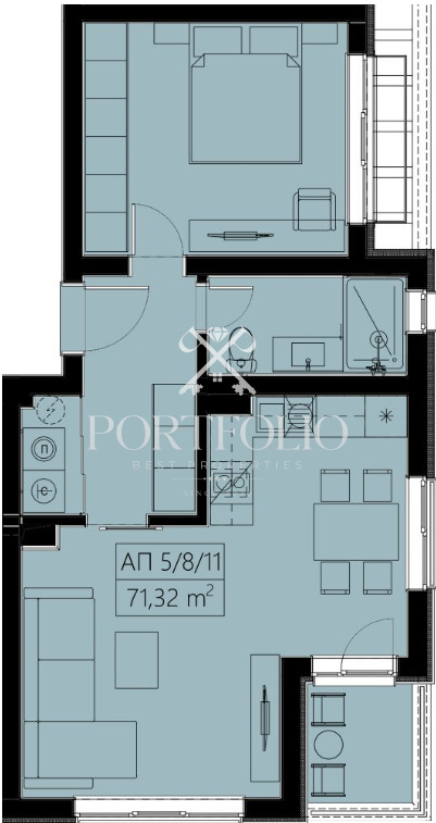 For Sale  1 bedroom region Burgas , k.k. Slanchev bryag , 71 sq.m | 40666968 - image [4]