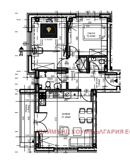 Продава 3-СТАЕН, гр. Пловдив, Христо Смирненски, снимка 2 - Aпартаменти - 49432130