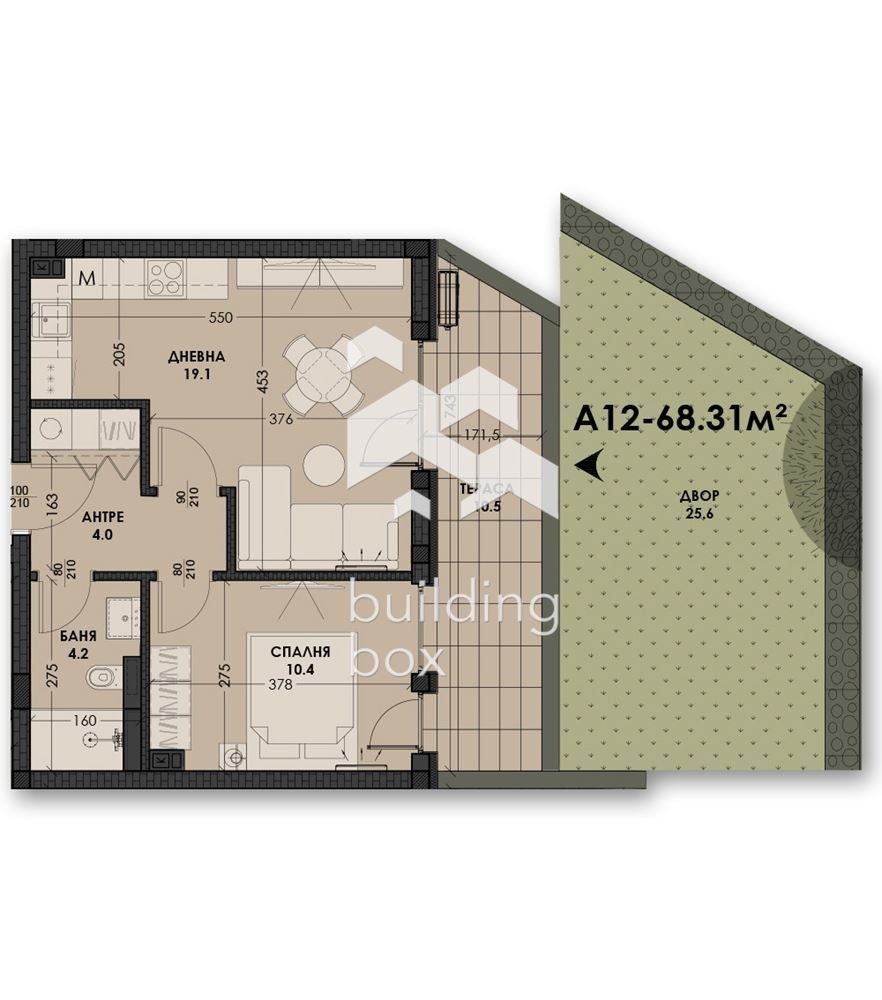 Продава 2-СТАЕН, гр. Варна, Виница, снимка 2 - Апартаменти - 54937490
