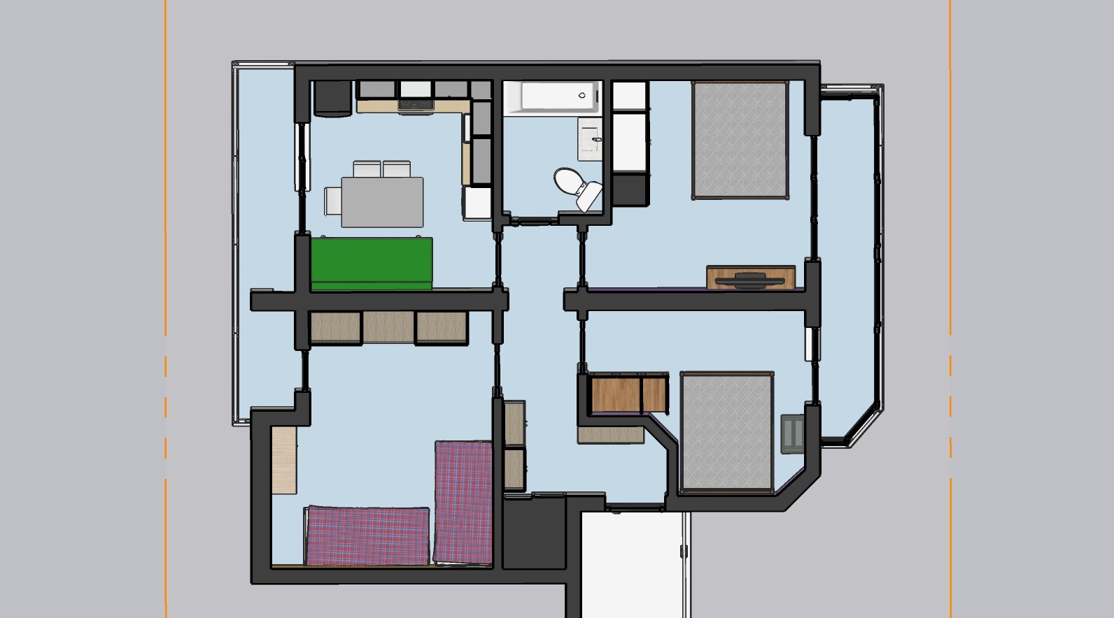 Продава 3-СТАЕН, гр. Варна, Погреби, снимка 2 - Апартаменти - 51307339