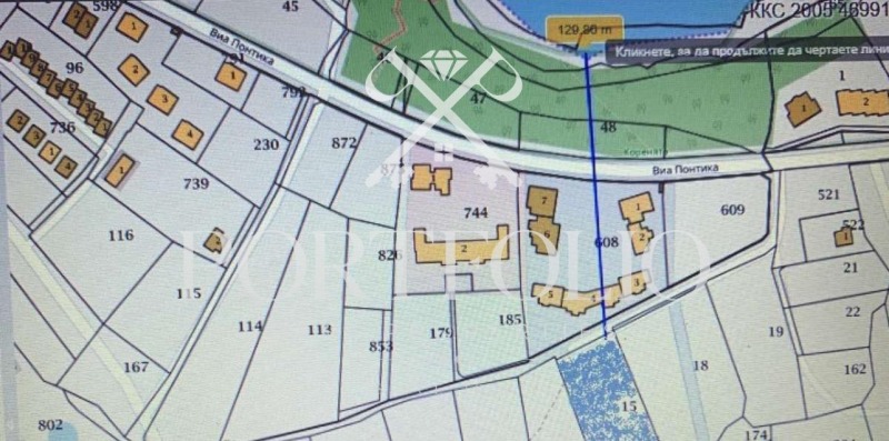 Продава ПАРЦЕЛ в област Бургас, гр. Созопол - 2185 кв.м / 295 000 € » 576 969.85 лв., ПОРТФОЛИО БЕСТ ПРОПЪРТИС