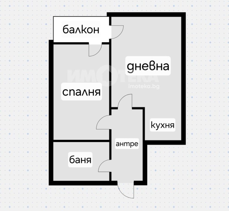 Продава 2-СТАЕН, гр. София, Павлово, снимка 3 - Aпартаменти - 49008053