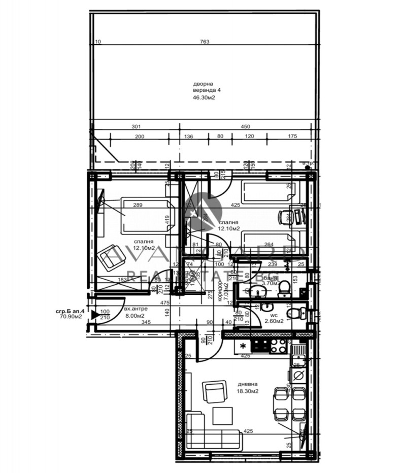 Продава 3-СТАЕН, гр. Пловдив, Христо Смирненски, снимка 5 - Aпартаменти - 49373088