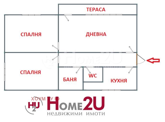 Продава 3-СТАЕН, гр. София, Толстой, снимка 9 - Aпартаменти - 49398321