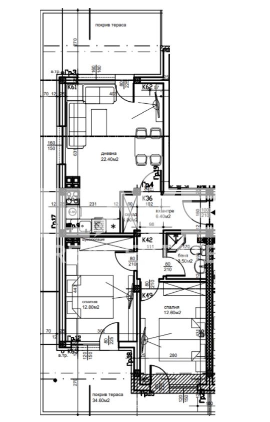 Till salu  2 sovrum Plovdiv , Ostromila , 118 kvm | 23592089 - bild [2]