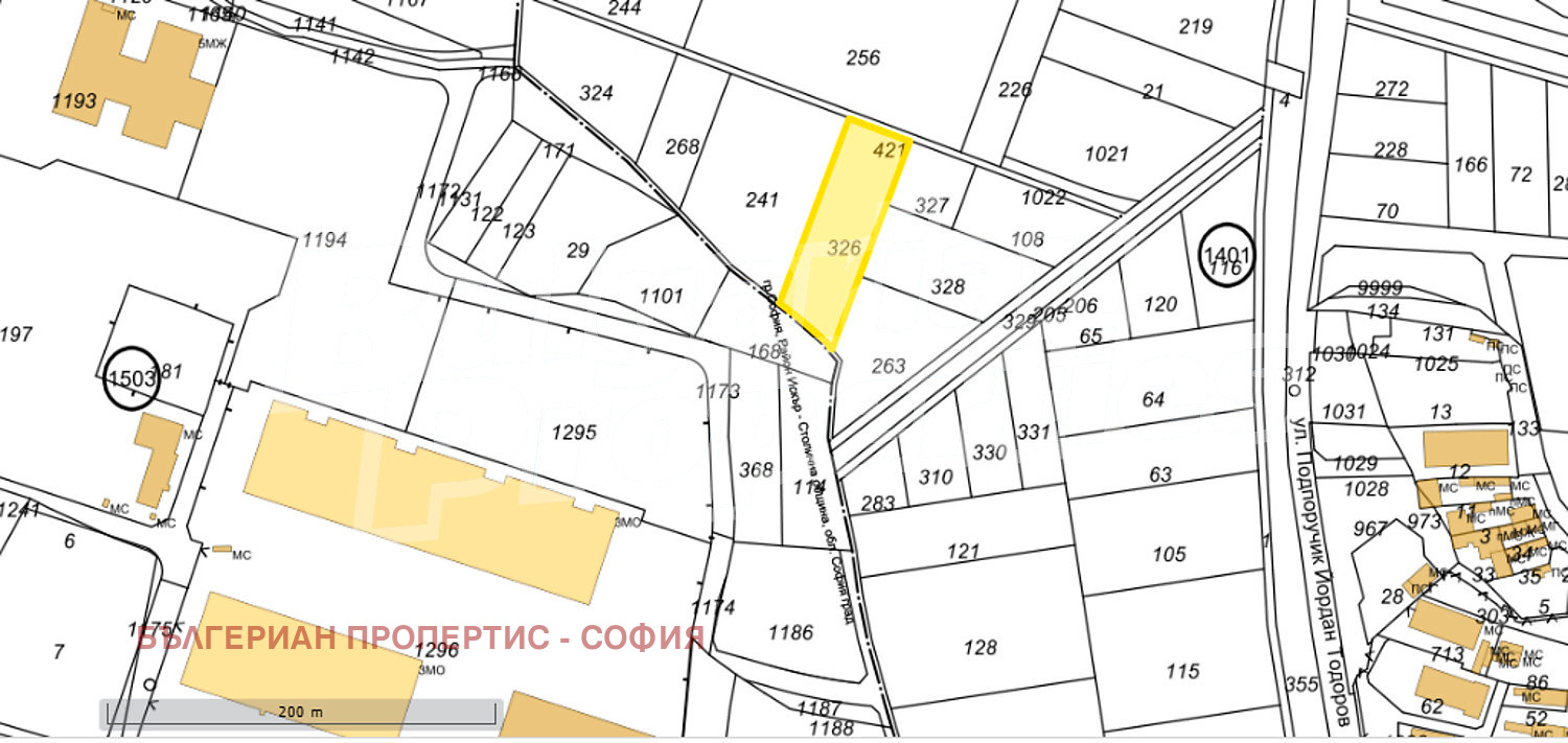 Продава ПАРЦЕЛ, гр. София, НПЗ Искър, снимка 5 - Парцели - 53824848