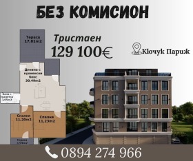 2 slaapkamers Kjutsjuk Parizj, Plovdiv 1