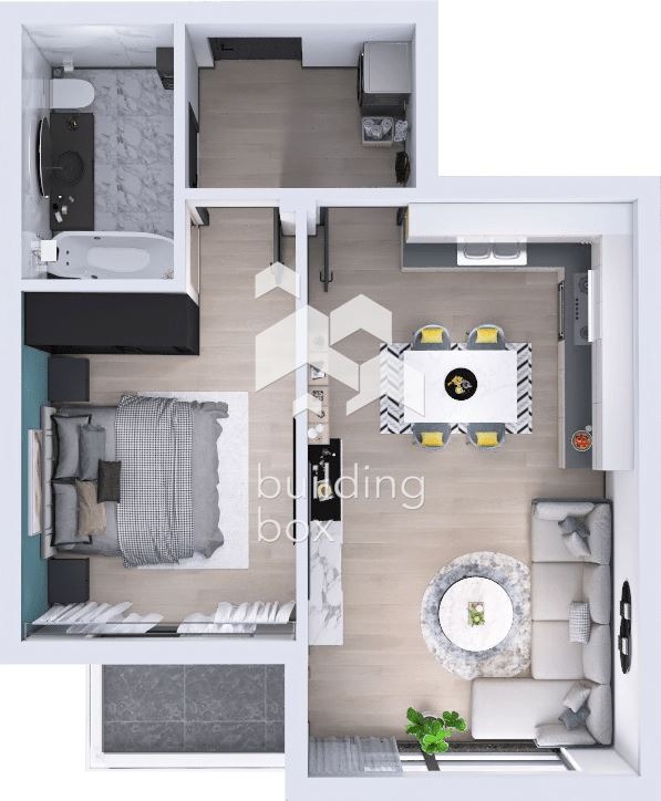 Продава 2-СТАЕН, гр. Пловдив, Остромила, снимка 11 - Апартаменти - 53492281