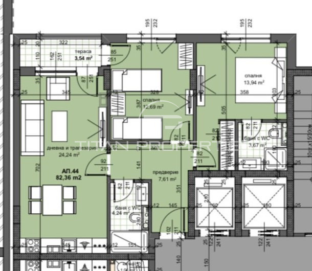 À vendre  2 chambres Plovdiv , Trakiya , 96 m² | 53199571 - image [8]