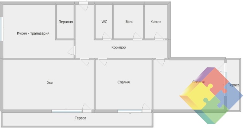 На продаж  3 кімнатна Варна , ВИНС-Червен площад , 90 кв.м | 84609490