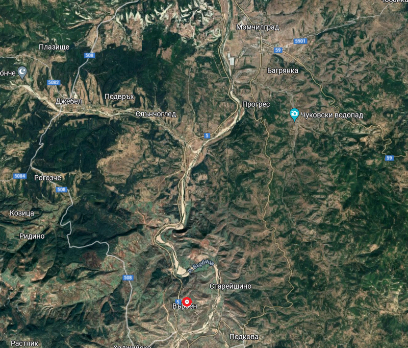 Продава ЗЕМЕДЕЛСКА ЗЕМЯ, с. Върбен, област Кърджали