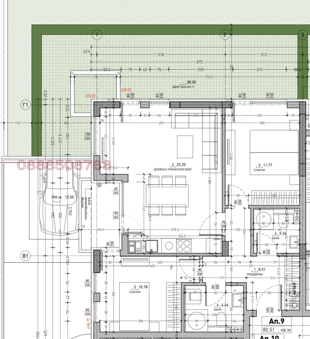 Продава 3-СТАЕН, гр. София, Малинова долина, снимка 3 - Апартаменти - 54022250