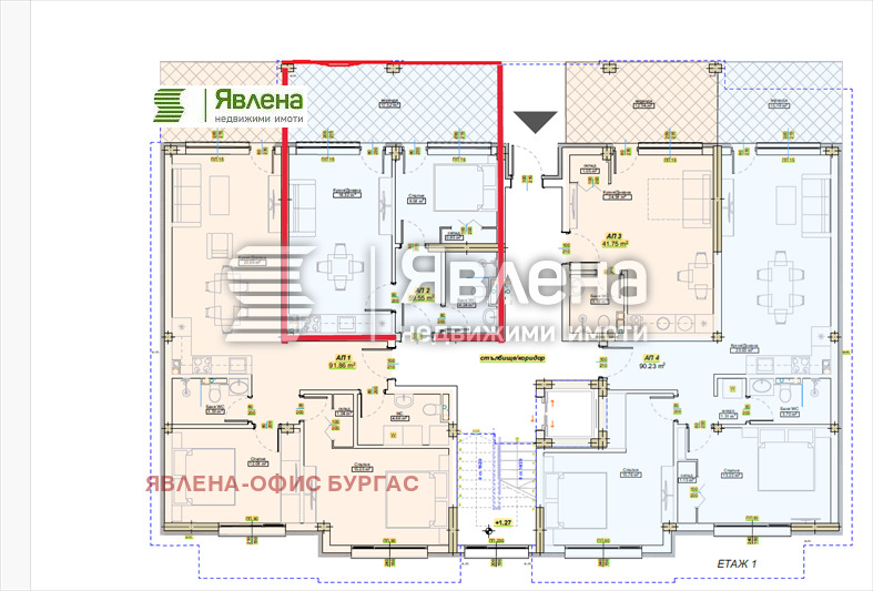 En venta  1 dormitorio región Burgas , Tsarevo , 67 metros cuadrados | 76631685 - imagen [12]