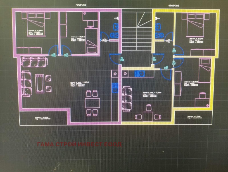 De vânzare  2 dormitoare regiunea Blagoevgrad , Goțe Delciev , 68 mp | 46539565