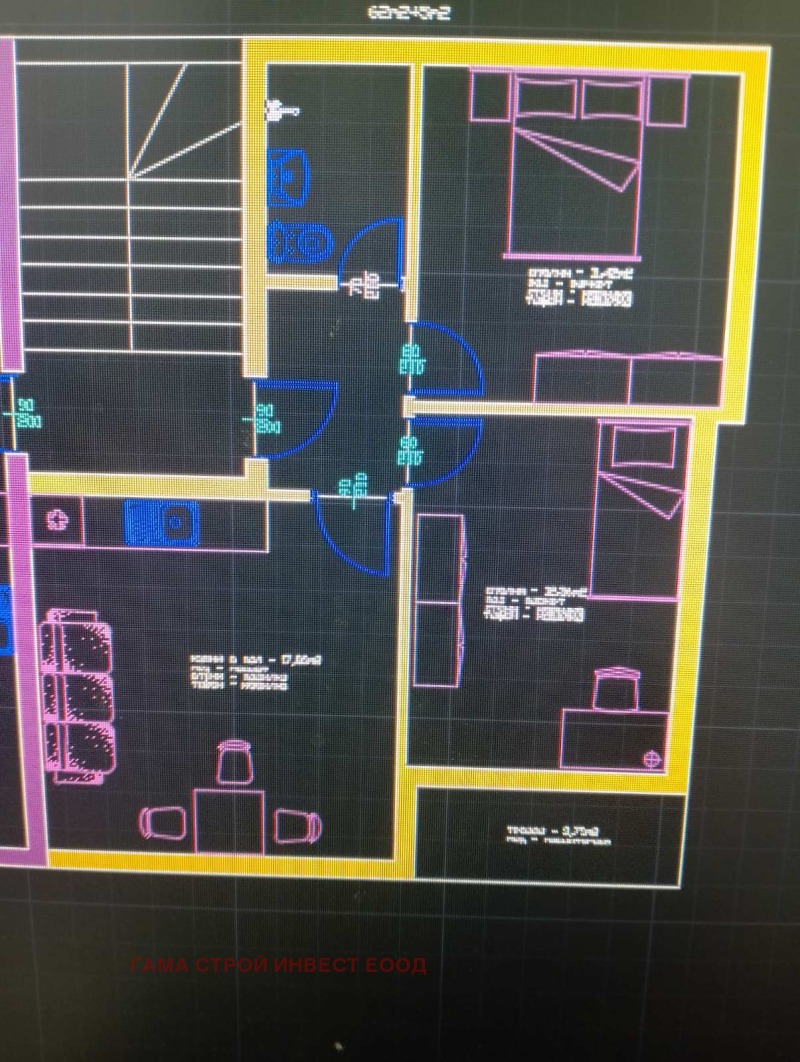 De vânzare  2 dormitoare regiunea Blagoevgrad , Goțe Delciev , 68 mp | 46539565 - imagine [2]