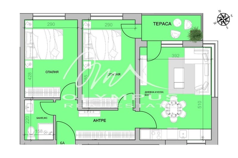 Продава 3-СТАЕН, гр. Пловдив, Христо Смирненски, снимка 8 - Aпартаменти - 48412472