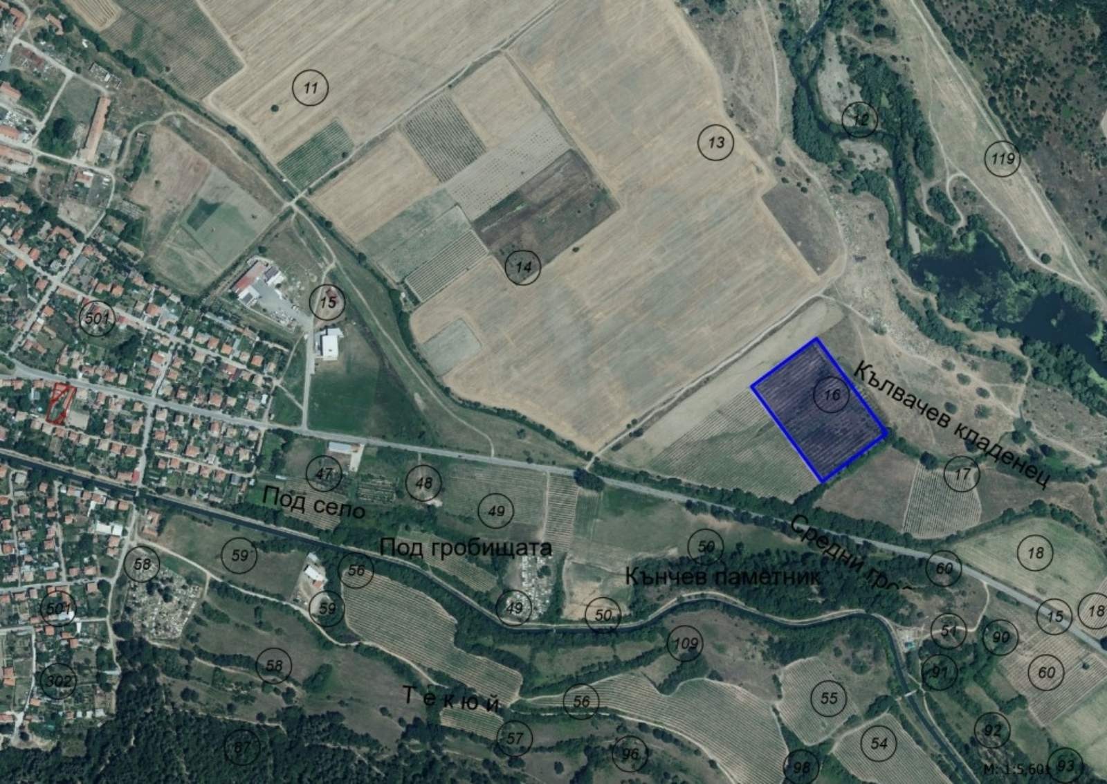 Продава ПАРЦЕЛ, с. Бузовград, област Стара Загора