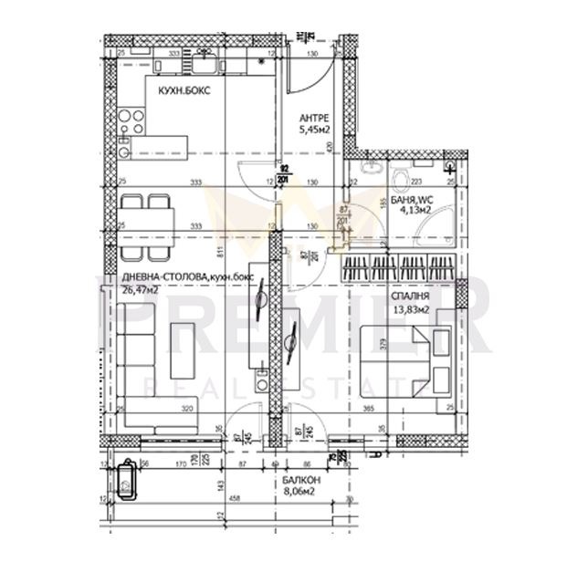 Продава 2-СТАЕН, гр. Пловдив, Тракия, снимка 5 - Апартаменти - 55784171