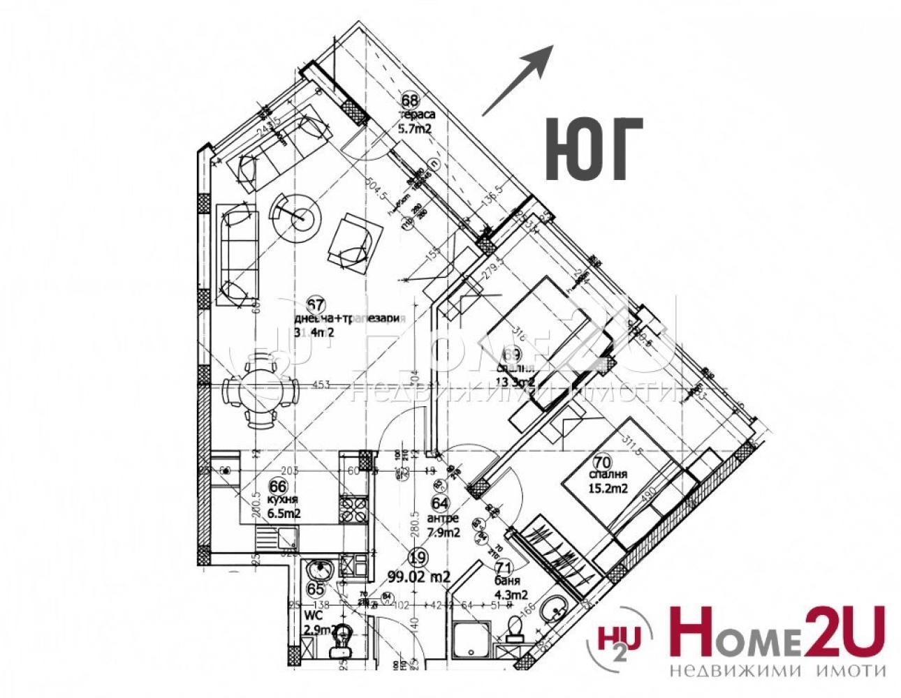 Продава 3-СТАЕН, гр. София, Кръстова вада, снимка 8 - Апартаменти - 55191248