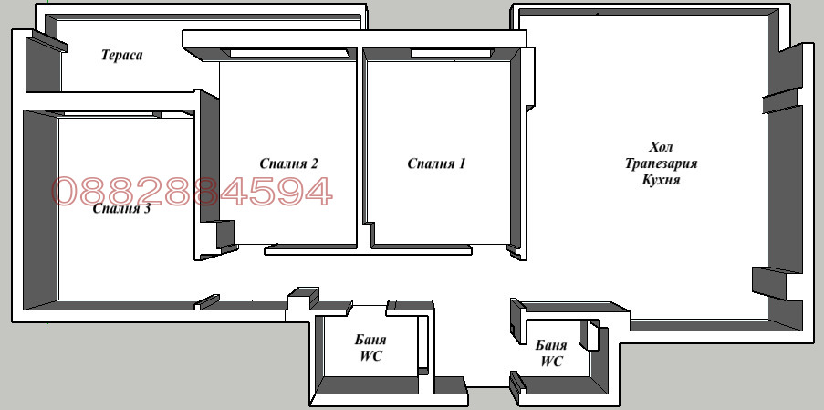 Продава 4-СТАЕН, гр. Варна, Център, снимка 17 - Апартаменти - 55399344
