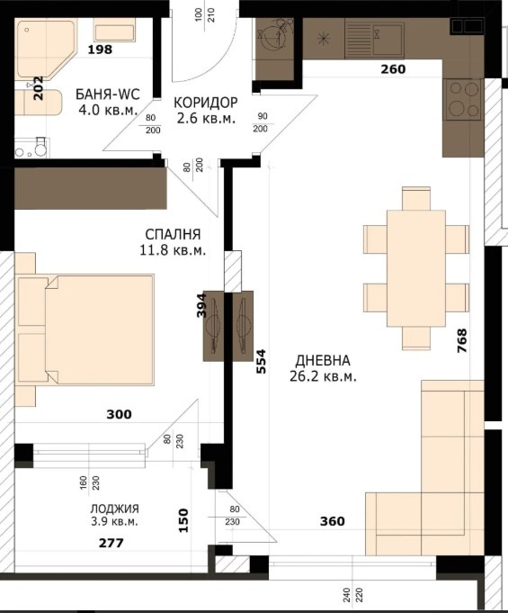 Продава  2-стаен град Варна , Кайсиева градина , 64 кв.м | 44280135 - изображение [3]
