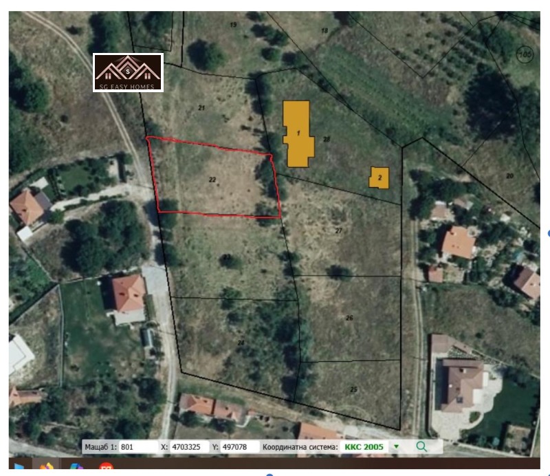 Продава  Парцел област Стара Загора , с. Остра могила , 1139 кв.м | 92875232 - изображение [4]